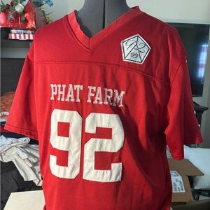 Phat Farm Red Mesh Top